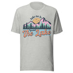 Take Me To The Lake Vintage - Unisex T-Shirt - Athletic Gray
