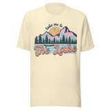 Take Me To The Lake Vintage - Unisex T-Shirt - Natural