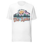 Take Me To The Lake Vintage - Unisex T-Shirt - White