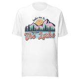 Take Me To The Lake Vintage - Unisex T-Shirt - White