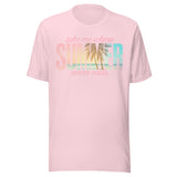 Take Me Where Summer Never Ends - Unisex T-Shirt - Soft Pink