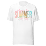 Take Me Where Summer Never Ends - Unisex T-Shirt - White