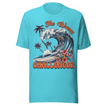The Waves Challenger - Unisex T-Shirt - Turquoise Blue