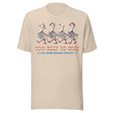 Too Silly To Sink - Unisex T-Shirt - Soft Cream