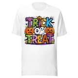 Trick Or Treat - Unisex Halloween T-Shirt - White