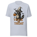 Trick Or Treat Trash Panda - Unisex Halloween T-Shirt - Light Blue