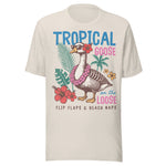 Tropical Goose On The Loose - Unisex T-Shirt - Dust White