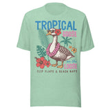 Tropical Goose On The Loose - Unisex T-Shirt - Mint Green