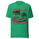 Tropical Paradise Relax and Unwind - Unisex T-Shirt - Green