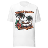 Tropical Paradise Relax and Unwind - Unisex T-Shirt - White