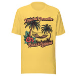 Tropical Paradise Relax and Unwind - Unisex T-Shirt - Yellow