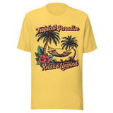 Tropical Paradise Relax and Unwind - Unisex T-Shirt - Yellow