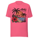 Vintage Aloha State Of Mind - Unisex T-Shirt - Pink