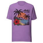 Vintage Aloha State Of Mind - Unisex T-Shirt - Purple