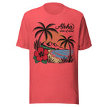 Vintage Aloha State Of Mind - Unisex T-Shirt - Red