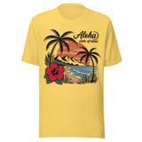 Vintage Aloha State Of Mind - Unisex T-Shirt - Yellow