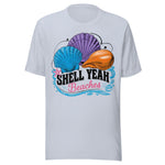Vintage Shell Yeah Beaches - Unisex T-Shirt - Light Blue