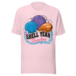Vintage Shell Yeah Beaches - Unisex T-Shirt - Soft Pink