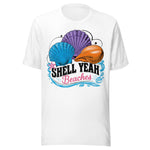 Vintage Shell Yeah Beaches - Unisex T-Shirt - White