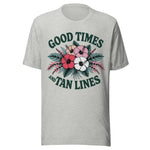 Vintage Style Good Times And Tan Lines - Athletic Gray