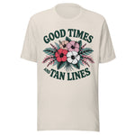 Vintage Style Good Times And Tan Lines - Dust White