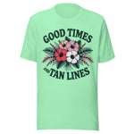 Vintage Style Good Times And Tan Lines - Mint Green